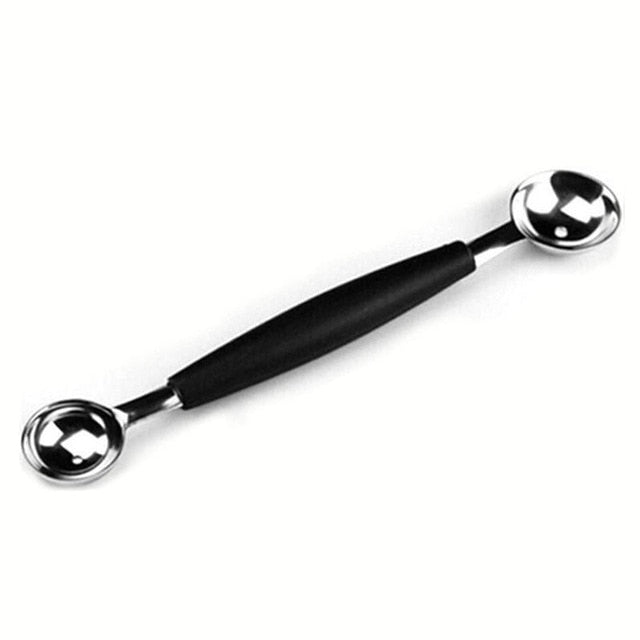 Double-end Melon Baller Scoop Fruit Spoon - Kichcart