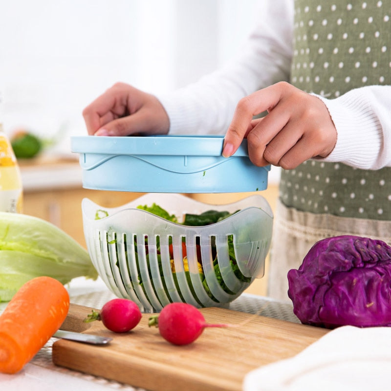 Salad Cutter Bowl - Kichcart