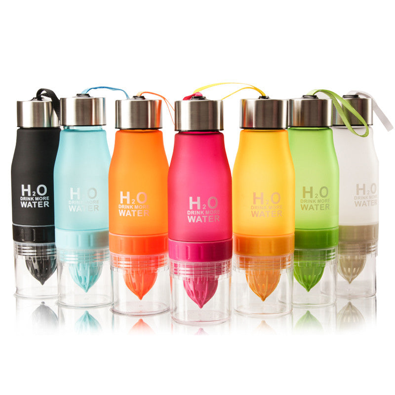 Plastic Water Fruit Infusion Bottle
