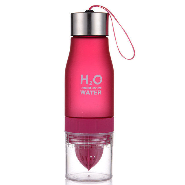 Plastic Water Fruit Infusion Bottle