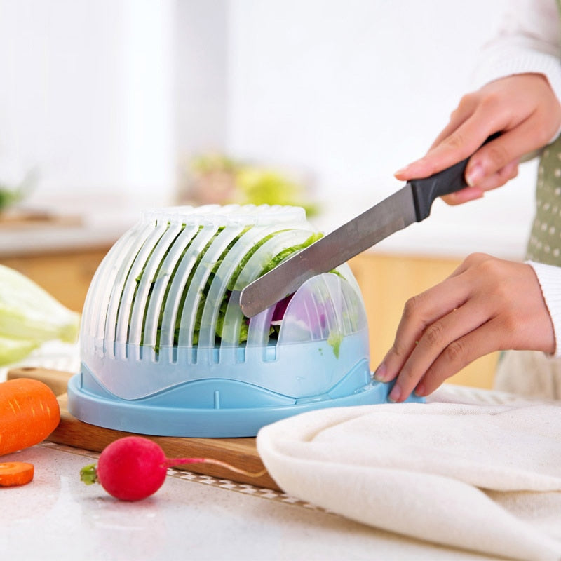 60 Second Salad Cutter Bowl Kitchen Gadget Kitchen tool
