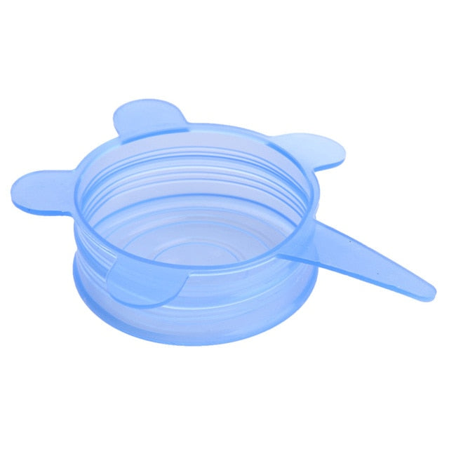 Bowl Pan Silicone Lid Cover Spill Stopper Kitchen Tools - Kichcart