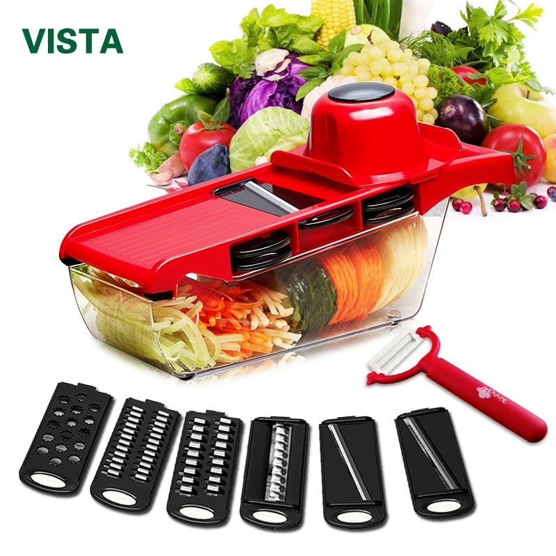 Myvit Vegetable Cutter with Steel Blade