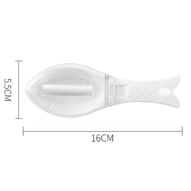 Fish Skin Brush Scraping