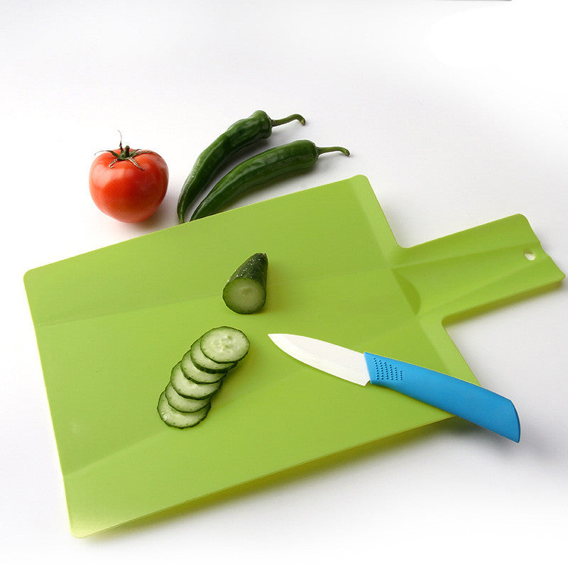 Plastic Foldable Cutting Board Kitchen Prep Mat 